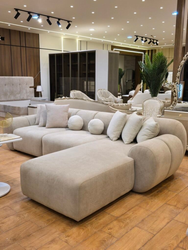 تفصيل ركنات مودرن حسب الطلب من خشب زان أحمر في دمياط